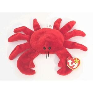 1993 Ty Beanie Baby "Digger" Retired Red Crab BB30